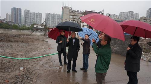 九龙仓房产公司考察北干街道城中村刷新地块-公司新闻-杭州萧山水务投资生长有限公司