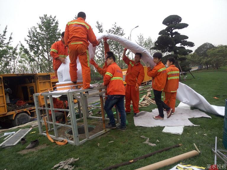 国际博览中心污水外排工程建设按期完成-EPC总承包-杭州萧山水务投资生长有限公司