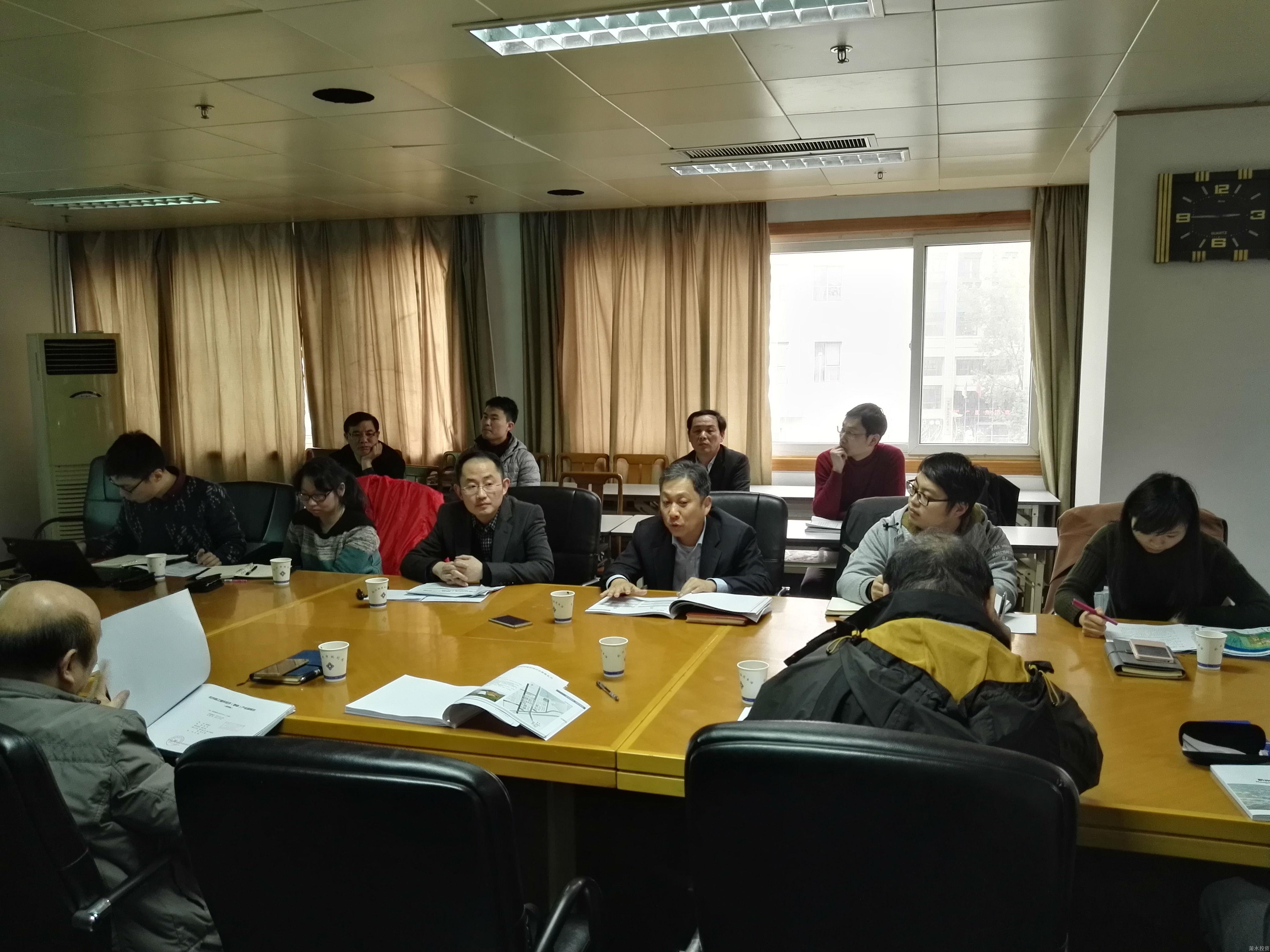临江循环经济（静脉）工业园妄想计划审查会在市妄想局组织召开-环保能源-杭州萧山水务投资生长有限公司