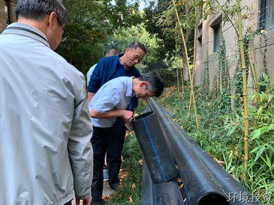 督查施工质量 做好民生工程——集团副总司理王宇烽一行对“污水零直排”开展督查-EPC总承包-杭州萧山水务投资生长有限公司