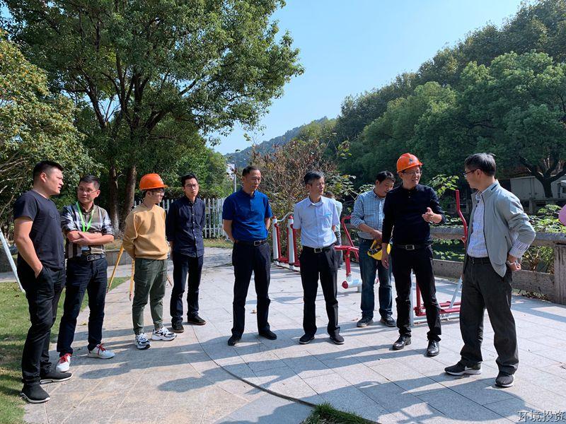 督查施工质量 做好民生工程——集团副总司理王宇烽一行对“污水零直排”开展督查-EPC总承包-杭州萧山水务投资生长有限公司