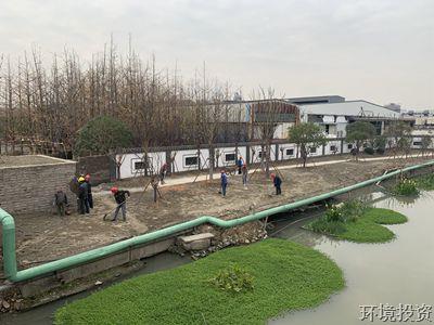 代区长章登峰一行调研公司官河整治工程-向导眷注-杭州萧山水务投资生长有限公司
