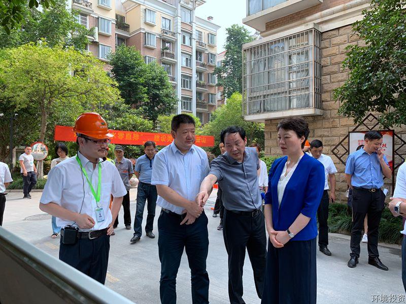 惠民生&#65281;市委常委、区委书记佟桂莉一行调研公司“污水零直排”事情-向导眷注-杭州萧山水务投资生长有限公司