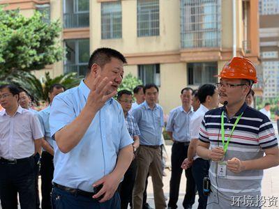 副区长方军一行考察公司“污水零直排”施工现场-向导眷注-杭州萧山水务投资生长有限公司