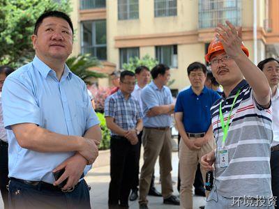 副区长方军一行考察公司“污水零直排”施工现场-向导眷注-杭州萧山水务投资生长有限公司