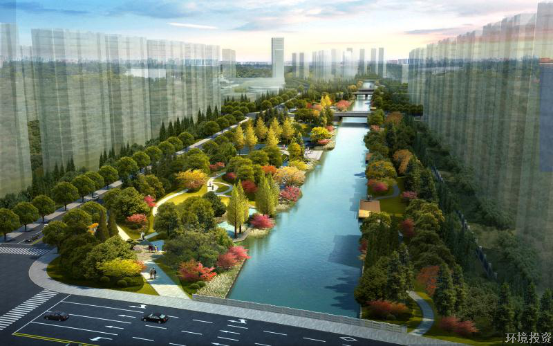 钱江世纪城水情形综合治理项目——河流景观提升工程-工程总承包-杭州萧山水务投资生长有限公司