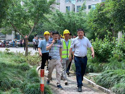 副区长方军一行调研公司“污水零直排”施工现场-向导眷注-杭州萧山水务投资生长有限公司