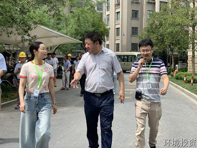 副区长方军一行调研公司“污水零直排”施工现场-向导眷注-杭州萧山水务投资生长有限公司