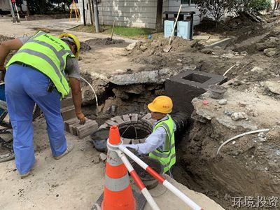 副区长方军一行调研公司“污水零直排”施工现场-向导眷注-杭州萧山水务投资生长有限公司