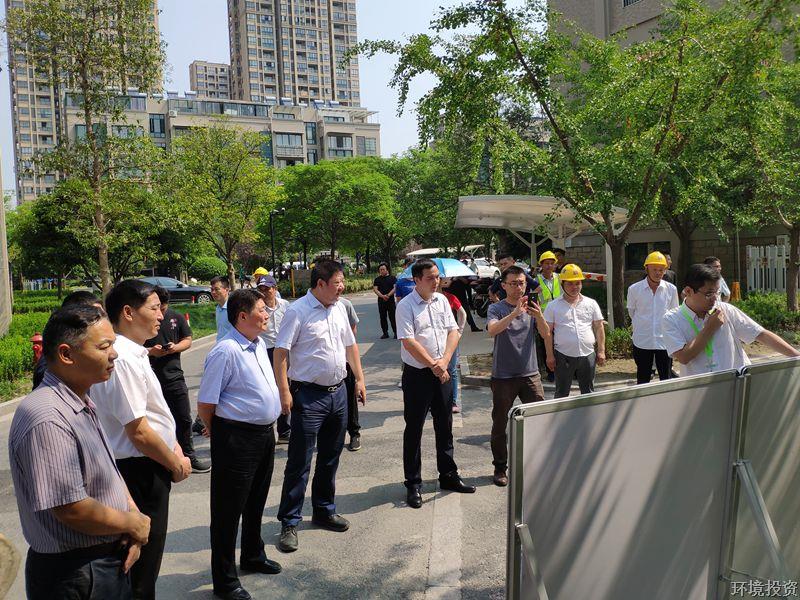 省政府督查组一行督查公司“污水零直排”事情-向导眷注-杭州萧山水务投资生长有限公司