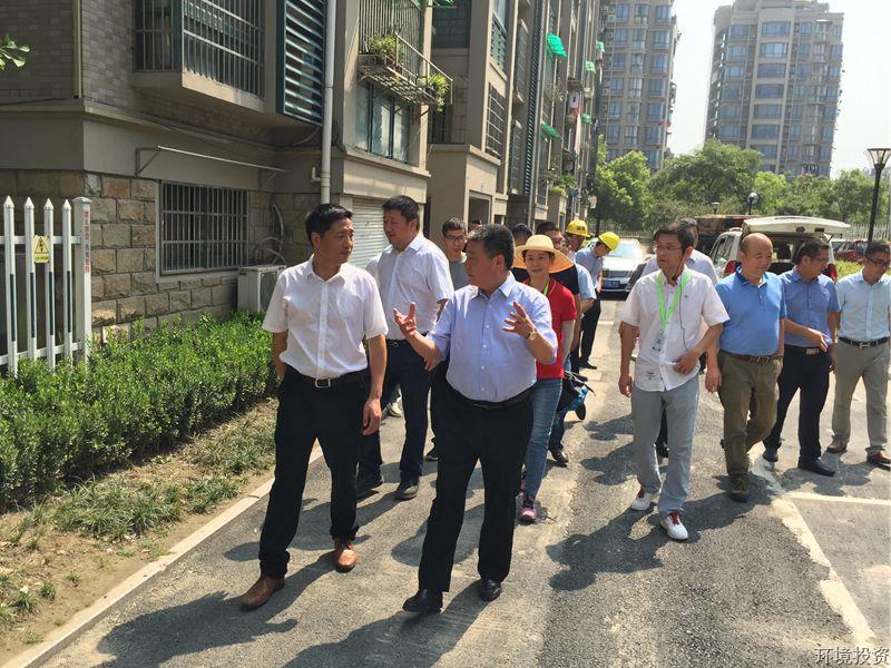 省政府督查组一行督查公司“污水零直排”事情-向导眷注-杭州萧山水务投资生长有限公司