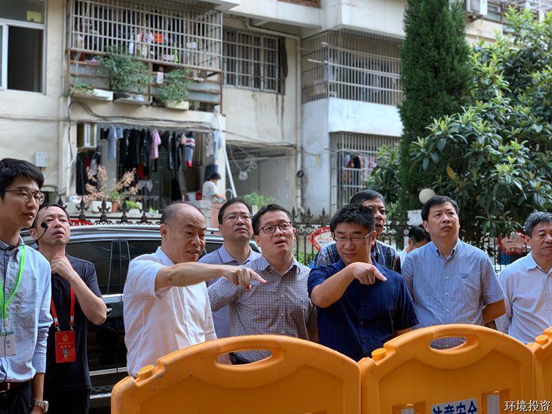 全心为民&#65281;区人大一行督查公司“污水零直排”施工现场-EPC总承包-杭州萧山水务投资生长有限公司