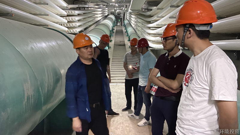 投资公司设计研究院旅行学习杭州艮山路管廊项目-设计咨询-杭州萧山水务投资生长有限公司