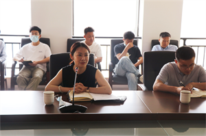 遵守清静生产法，，，，，当好第一责任人  ——投资公司召开清静生产月聚会-公司新闻-杭州萧山水务投资生长有限公司