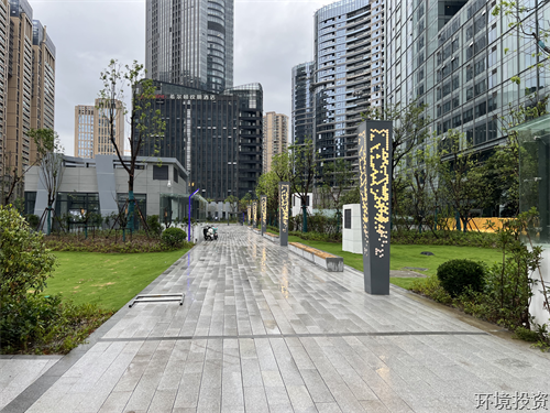 钱江世纪城H区块公园及停车场工程顺遂通过完工验收-公司新闻-杭州萧山水务投资生长有限公司