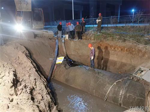全力以赴 实干继续&#65372;杭绍甬高速公路项目杭州至绍兴段工程供水管线迁改工程-义蓬枢纽DN1800供水管割接圆满完成-公司新闻-杭州萧山水务投资生长有限公司
