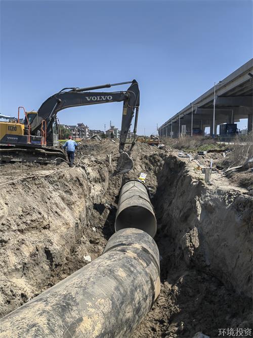 全力以赴 实干继续&#65372;杭绍甬高速公路项目杭州至绍兴段工程供水管线迁改工程-义蓬枢纽DN1800供水管割接圆满完成-公司新闻-杭州萧山水务投资生长有限公司