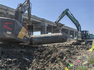 全力以赴 实干继续&#65372;杭绍甬高速公路项目杭州至绍兴段工程供水管线迁改工程-义蓬枢纽DN1800供水管割接圆满完成-公司新闻-杭州萧山水务投资生长有限公司
