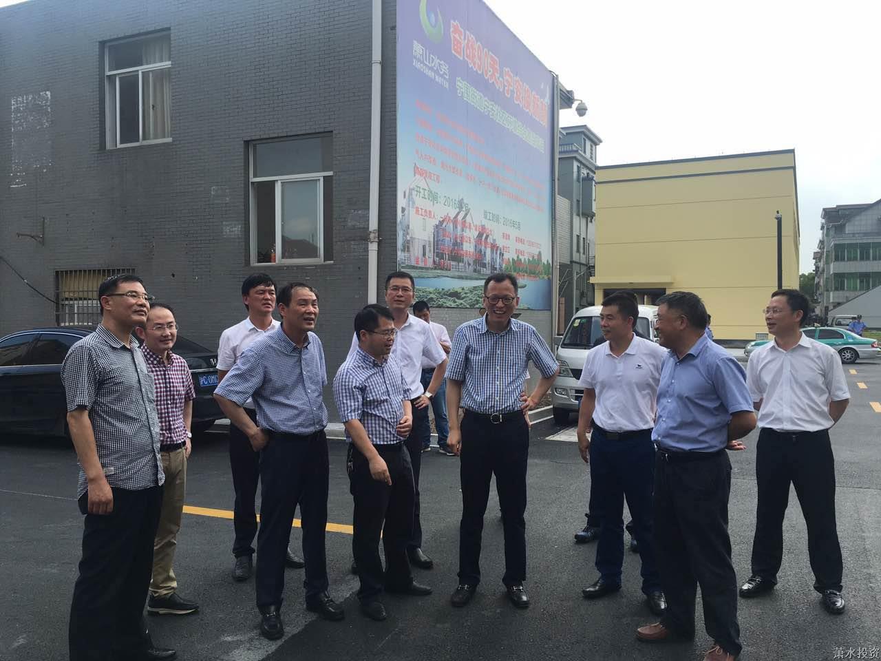 萧山区委书记俞东来检查宁安社区情形综合整治工程 - 77779193永利官网新闻 - 杭州萧山情形集团有限公司