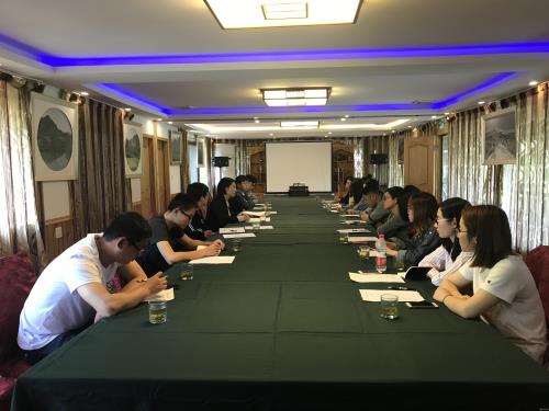 内修外炼  座谈“充电”   污水公司召开宣传事情座谈会暨通讯主干采风运动  - 党建园地 - 杭州萧山情形集团有限公司