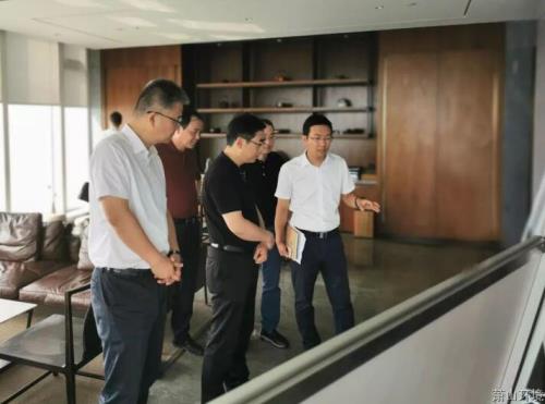 区委常委、组织部长陆志敏调研世环立异型工业中心项目 - 77779193永利官网新闻 - 杭州萧山情形集团有限公司