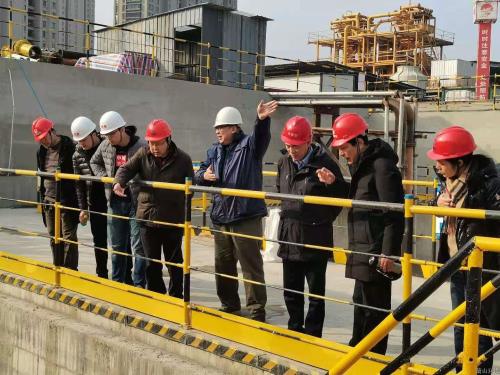 杭州市建委副主任江小军到江南线项目调研事情 - 77779193永利官网新闻 - 杭州萧山情形集团有限公司