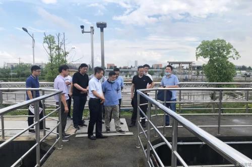 杭州市建委来萧调研污水处置惩罚设施建设情形 - 77779193永利官网新闻 - 杭州萧山情形集团有限公司
