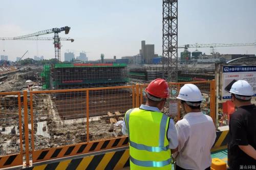 清静护航高质量建设 萧山情形集团召开标化工程现场旅行交流会暨第二季度工程例会 - 77779193永利官网新闻 - 杭州萧山情形集团有限公司