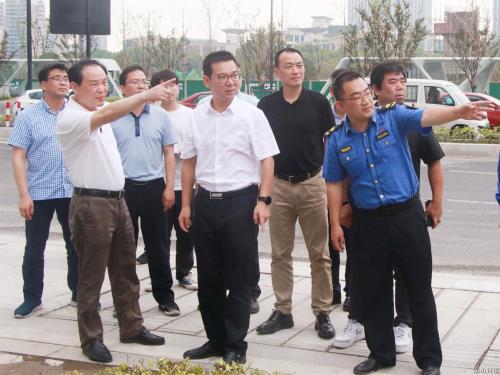 区委副书记、区长章登峰一行调研金城路沿线 - 77779193永利官网新闻 - 杭州萧山情形集团有限公司