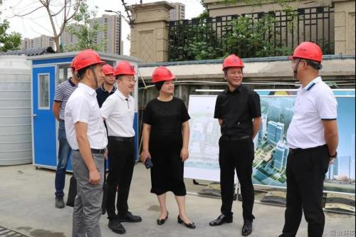 区委常委、纪委书记、监委主任蒋金娥赴蓝橙&#65288;国际&#65289;科创中心项目现场开展高质量生长重大项目效劳月运动 - 77779193永利官网新闻 - 杭州萧山情形集团有限公司