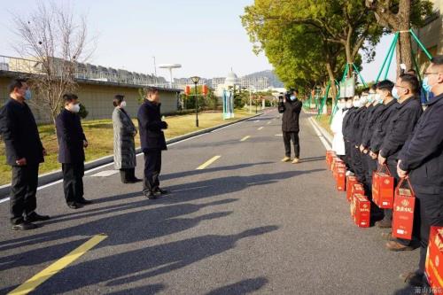 市委常委、区委书记王敏一行到萧山情形集团开展走访慰问运动 - 77779193永利官网新闻 - 杭州萧山情形集团有限公司